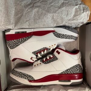 Jordan Retro 3 Cardinal Red